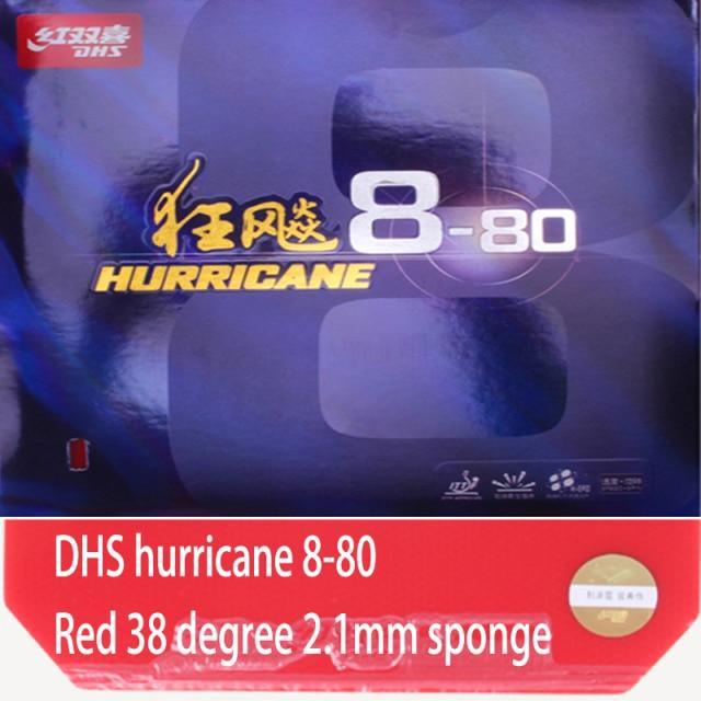 DHS Hurricane 8-80 Rubber - Table Tennis Hub