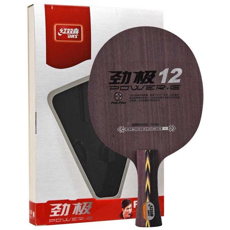 DHS PG12 7 Ply Carbon Blade - Table Tennis Hub