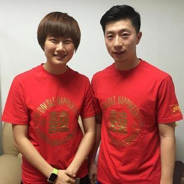 DHS "Xi" T-Shirt Designed for Professional Team Players - Table Tennis Hub