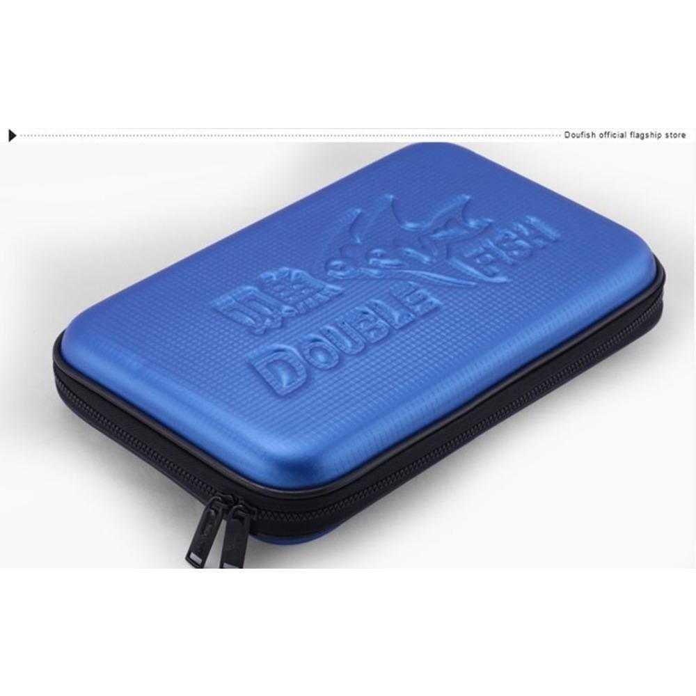 Double Fish G Type Hard PU Waterproof Table Tennis Bat Case - Table Tennis Hub