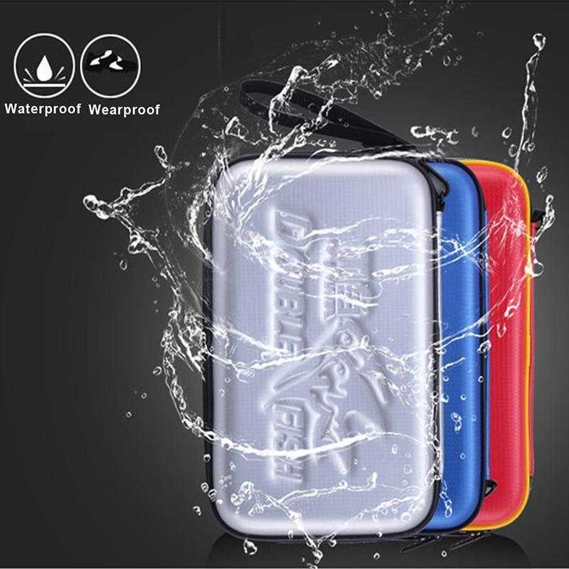 Double Fish G Type Hard PU Waterproof Table Tennis Bat Case - Table Tennis Hub