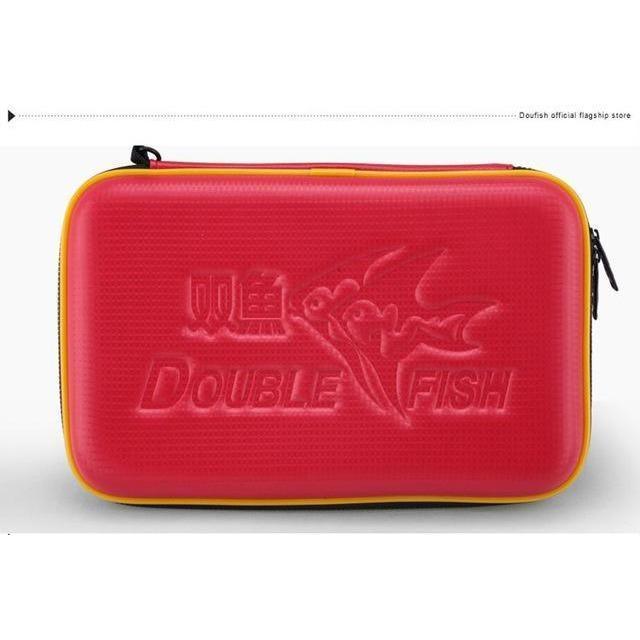 Double Fish G Type Hard PU Waterproof Table Tennis Bat Case - Table Tennis Hub