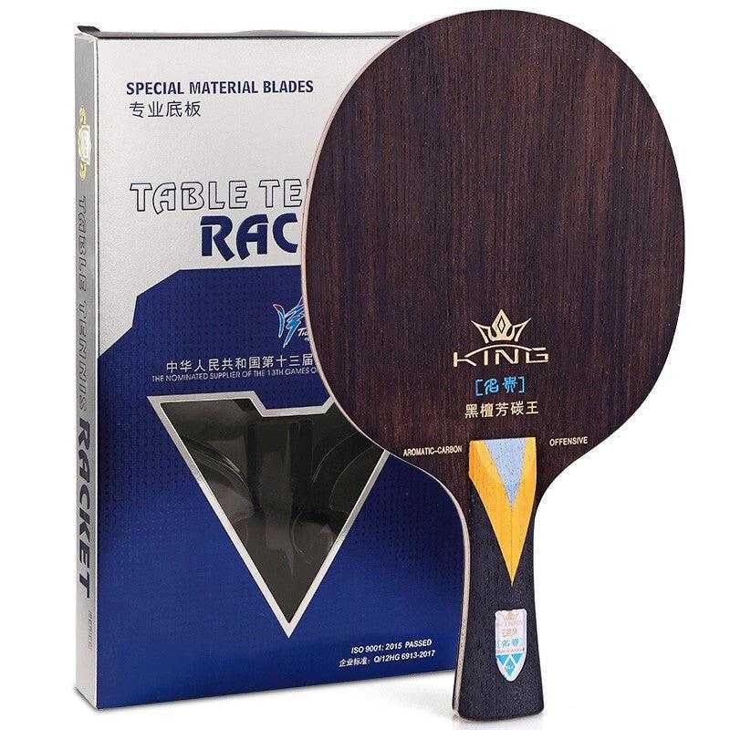 Friendship 729 Black Ebony King KLC Carbon 7 Ply Blade - Table Tennis Hub