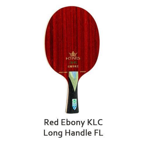 Friendship 729 Red Ebony King KLC 7 Ply Carbon Blade Racket - Table Tennis Hub