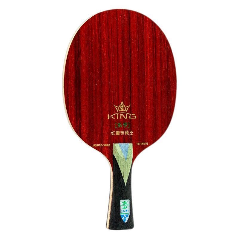 Friendship 729 Red Ebony King KLC 7 Ply Carbon Blade Racket - Table Tennis Hub