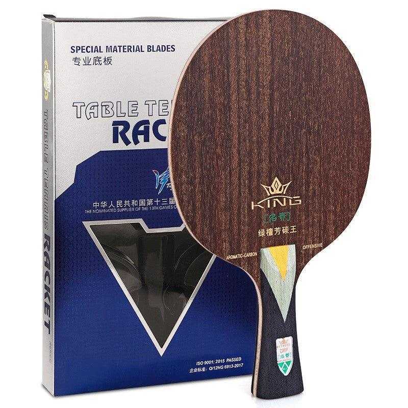 Friendship 729 Verawood King KLC 7 Ply Carbon Blade Racket - Table Tennis Hub