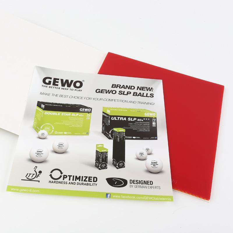 GEWO Nanoflex FT48 Table Tennis Rubber - Table Tennis Hub