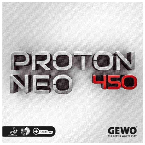 GEWO Proton Neo 450 Table Tennis Rubber