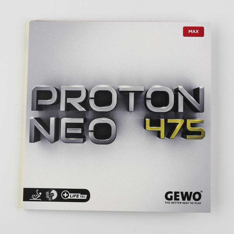 GEWO Proton Neo 475 Table Tennis Rubber - Table Tennis Hub