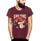 Gorilla King Pong Table Tennis T Shirt