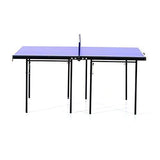 HOMCOM Folding Mini Compact Table Tennis Top Ping Pong Table Set