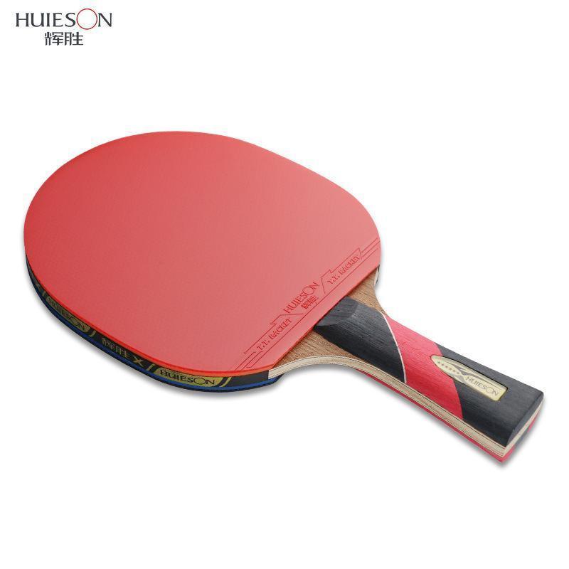 Huieson 6 Star Carbon Fibre Table Tennis Bat + Case - Table Tennis Hub