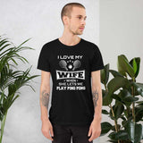 I love my Wife Table Tennis T-Shirt