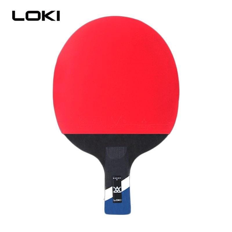 LOKI 6 Star Carbon Table Tennis Bat with Case - Table Tennis Hub Loki