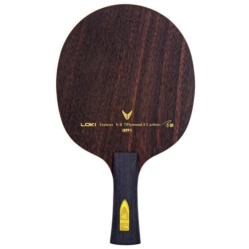 LOKI Violent V9 7+2 Ebony Carbon 9 Ply Blade - Table Tennis Hub