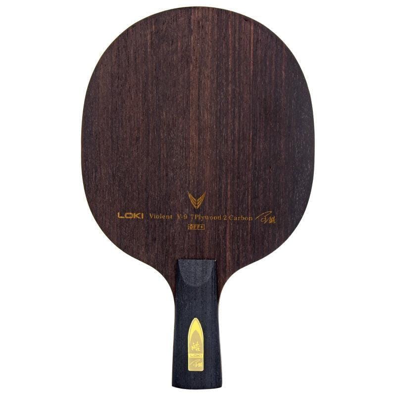 LOKI Violent V9 7+2 Ebony Carbon 9 Ply Blade - Table Tennis Hub