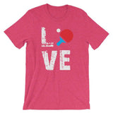 LOVE Table Tennis T-Shirt, Casual T-Shirts, Table Tennis Hub, T-Shirts, Table Tennis Hub, 