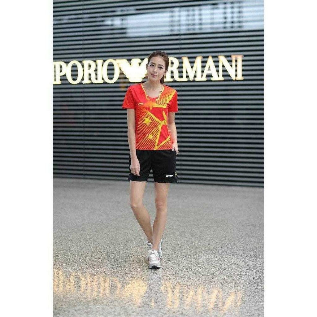 Li Ning Star Chinese National Team Shirt - Table Tennis Hub