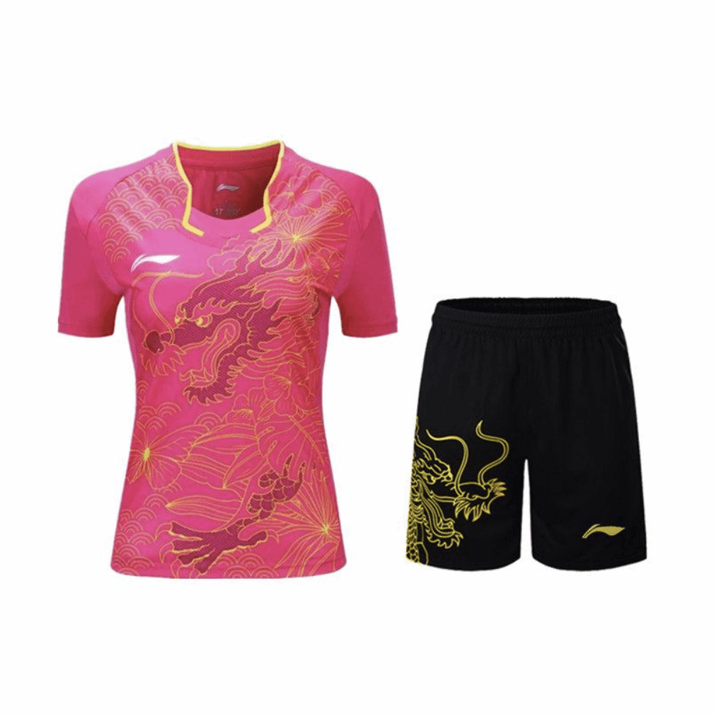 Li Ning Womens Olympic Shirt + Shorts - Table Tennis Hub Li Ning