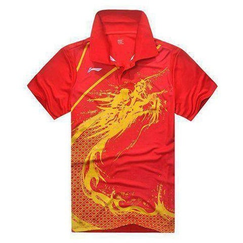 Li Ning Zhang Jike 2012 Olympic Table Tennis Shirt, Shirts, Li Ning, Li Ning, Shirts, Table Tennis Hub, 