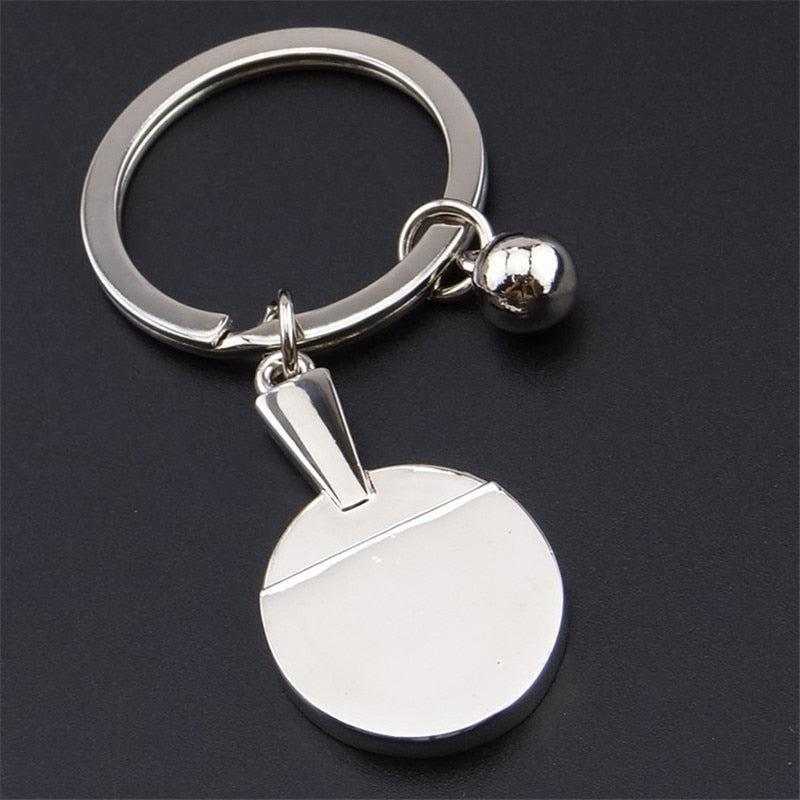 Mini Table Tennis Bat Key Ring - Table Tennis Hub