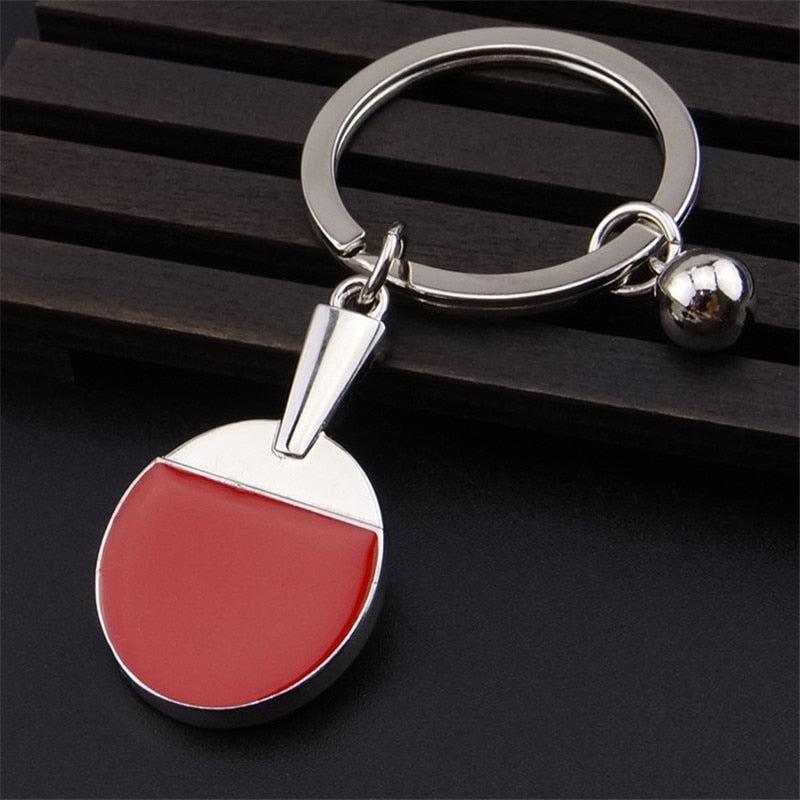 Mini Table Tennis Bat Key Ring - Table Tennis Hub