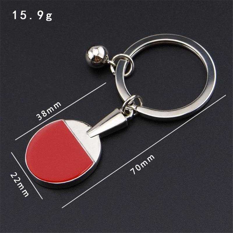 Mini Table Tennis Bat Key Ring - Table Tennis Hub