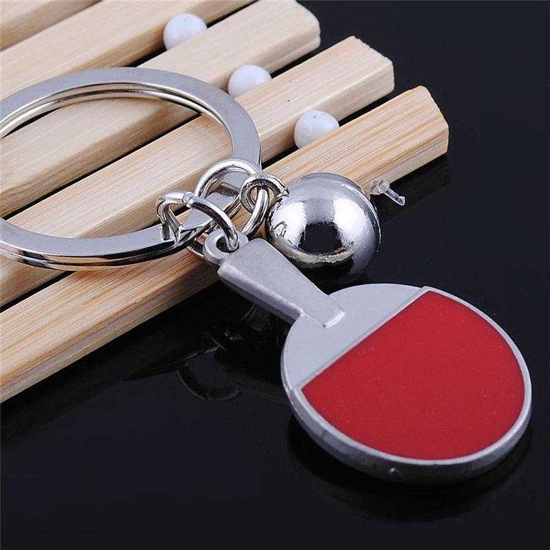 Mini Table Tennis Bat Key Ring - Table Tennis Hub