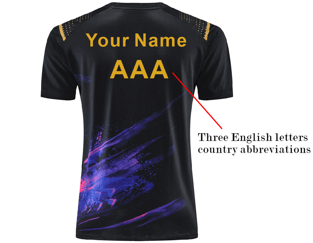 Player name print - Table Tennis Hub