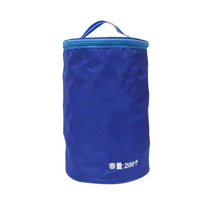 Portable Table Tennis Ball Bag Case Holds 200 Balls - Table Tennis Hub