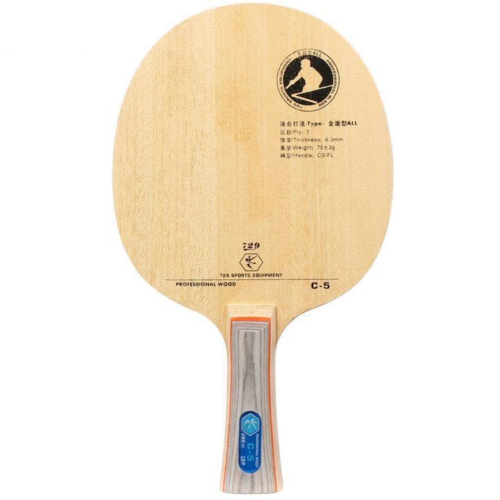 RITC 729 Friendship C-5 Blade - Table Tennis Hub RITC Friendship 729