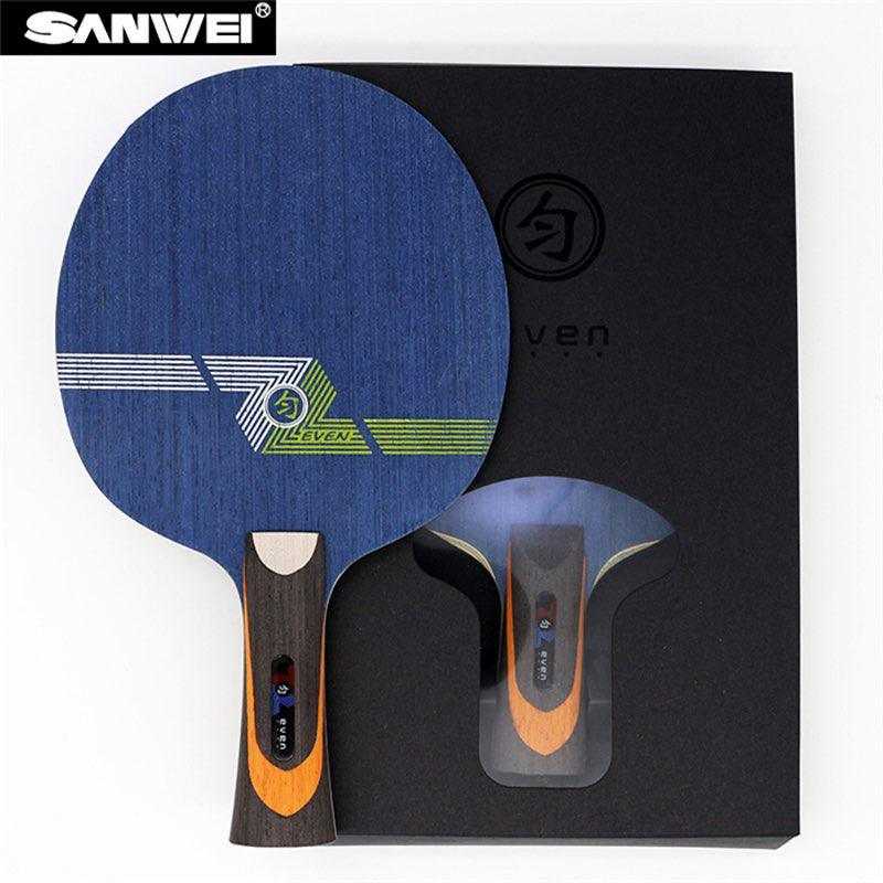 SANWEI Blue Even LY1091 10+9 Ply Carbon Blade - Table Tennis Hub