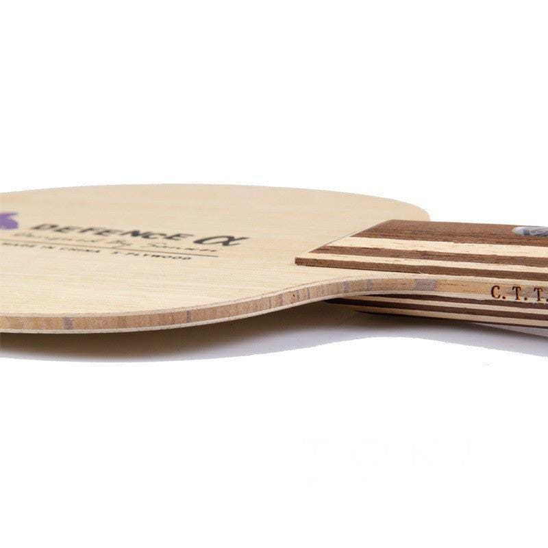 SANWEI Defence Alpha 5 Ply Pure Wood Blade - Table Tennis Hub