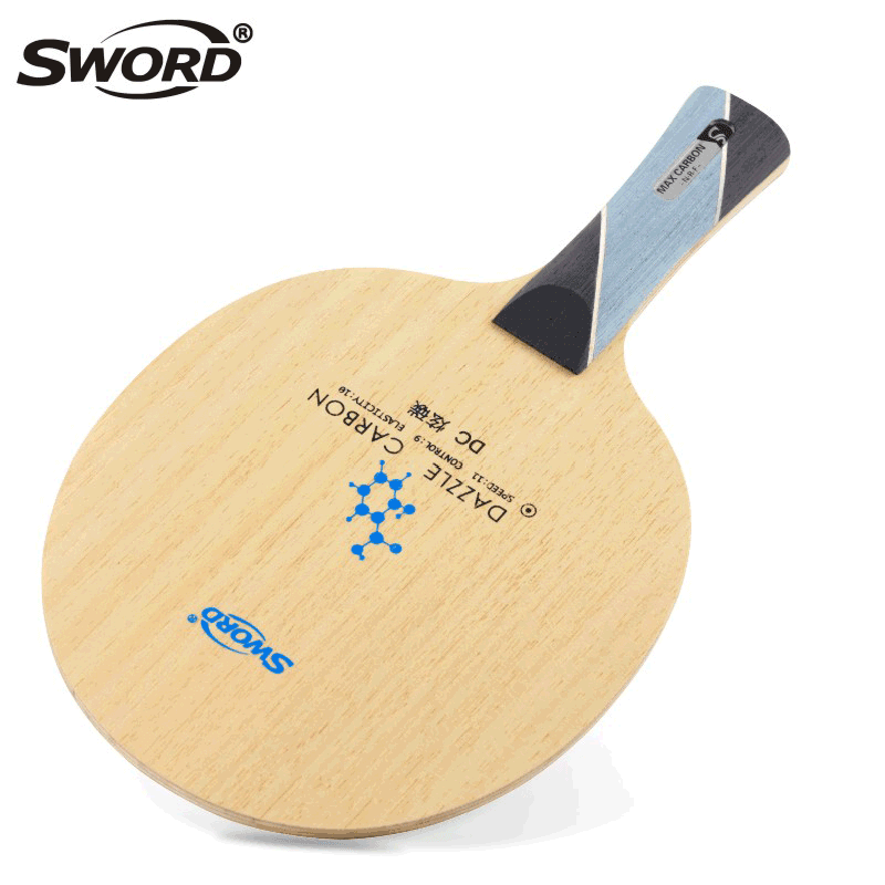 SWORD Dazzle Carbon DC 9 Ply Blade - Table Tennis Hub