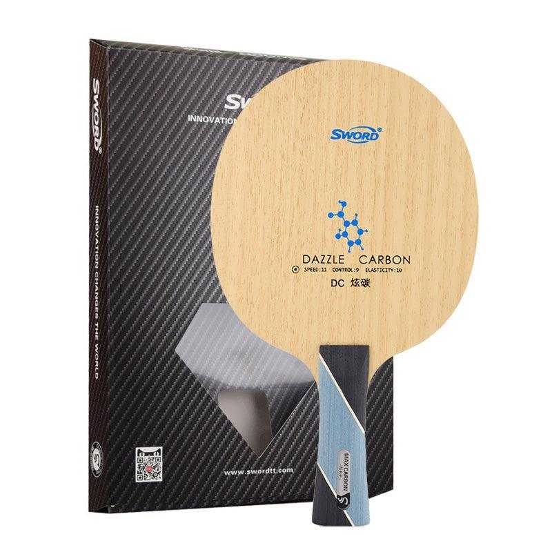 SWORD Dazzle Carbon DC 9 Ply Blade - Table Tennis Hub