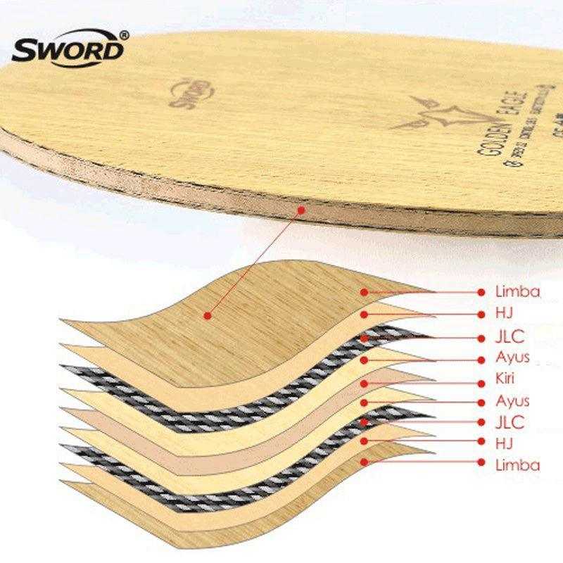 SWORD Golden Eagle GE 7 Ply Blade - Table Tennis Hub