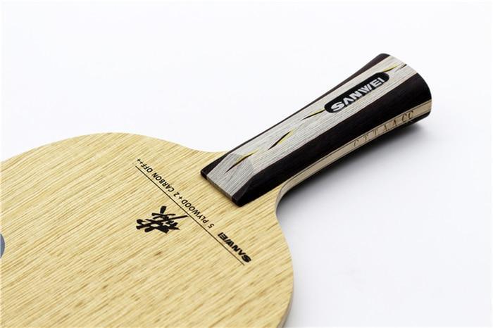 Sanwei CC 7 Ply Carbon Blade - Table Tennis Hub