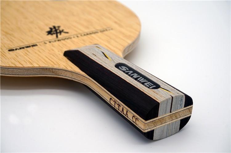 Sanwei CC 7 Ply Carbon Blade - Table Tennis Hub