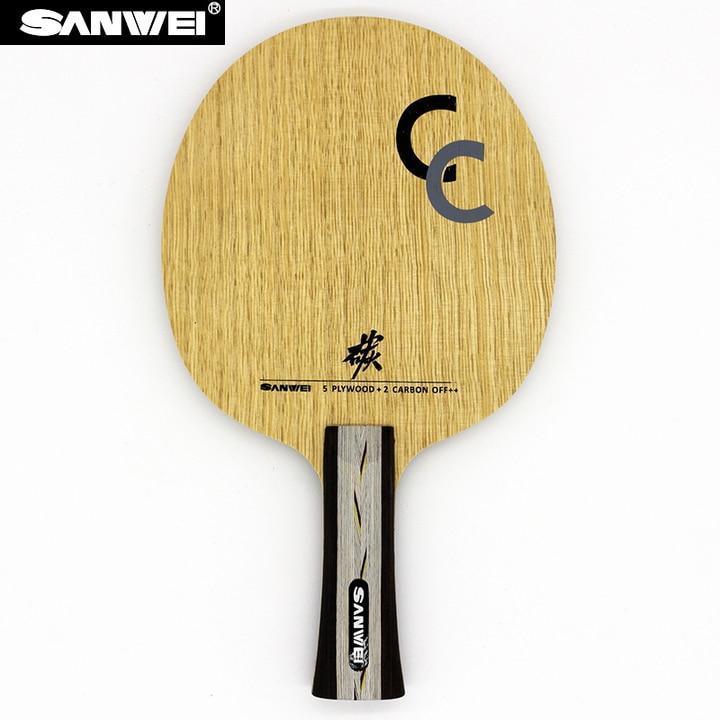 Sanwei CC 7 Ply Carbon Blade - Table Tennis Hub
