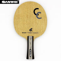 Sanwei CC 7 Ply Carbon Blade, Blades, Sanwei, 7 ply, carbon, Sanwei, Table Tennis Hub, 