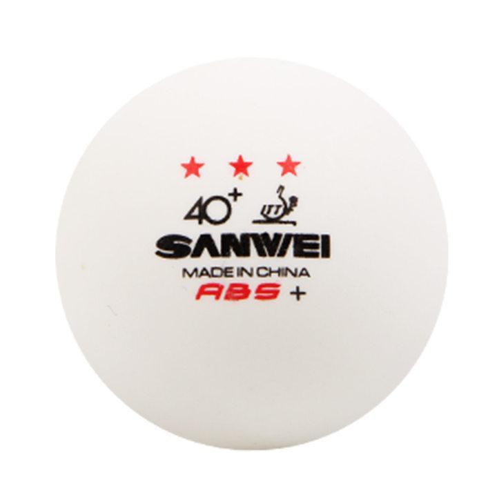 Sanwei Gold 3-Star 40+ Table Tennis Balls - Table Tennis Hub