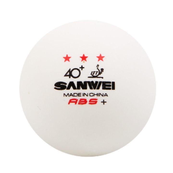 Sanwei Gold 3-Star 40+ Table Tennis Balls - Table Tennis Hub