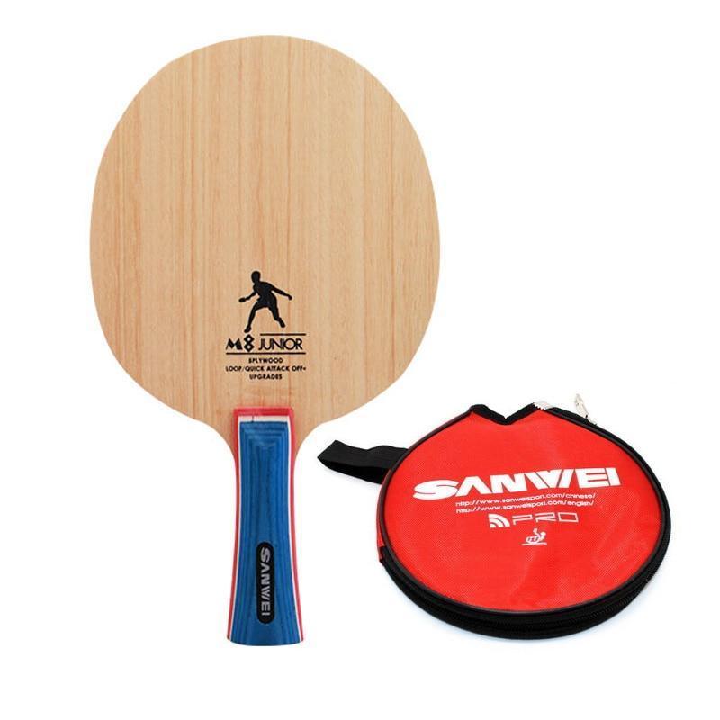 Sanwei M8 New Version 5 Ply Wood Blade - Table Tennis Hub