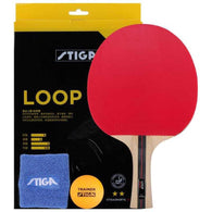 Stiga Loop 2 Star Table Tennis Bat Intermediate Player, Bats, Stiga, Beginner, Intermediate, Pen Hold, Stiga, Table Tennis Hub, 