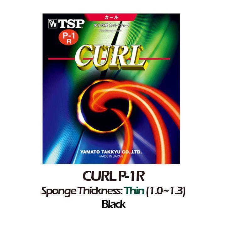 TSP Curl P-1R Long Pimples Table Tennis Rubber - Table Tennis Hub