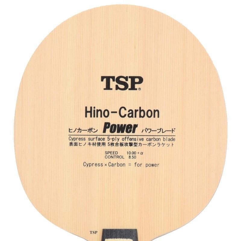 TSP Hino-Carbon Power 5 Ply Carbon Table Tennis Blade - Table Tennis Hub