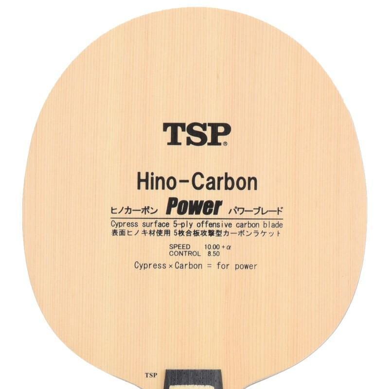 TSP Hino-Carbon Power 5 Ply Carbon Table Tennis Blade - Table Tennis Hub