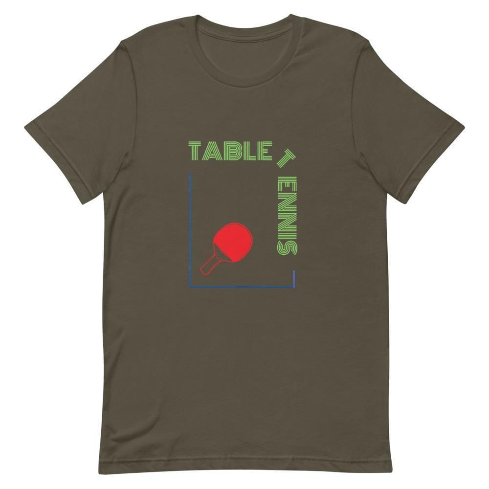 Table Tennis Grid T-Shirt - Table Tennis Hub