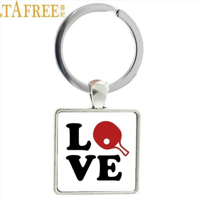 Table Tennis Key Rings 17 Designs - Table Tennis Hub