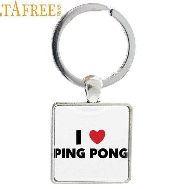 Table Tennis Key Rings 17 Designs - Table Tennis Hub